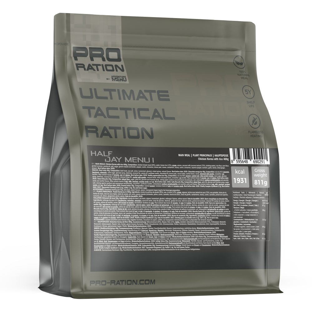 Halbtages-Notfallmenü – Hähnchen Korma mit Reis